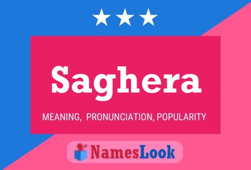 Saghera Name Poster