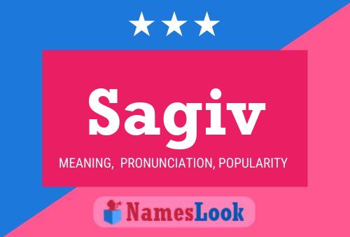 Sagiv Name Poster