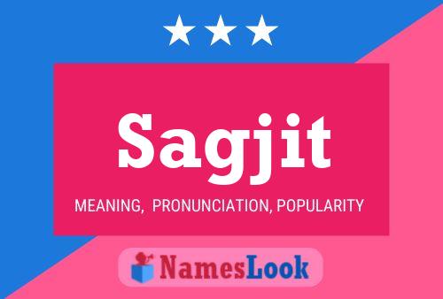 Sagjit Name Poster