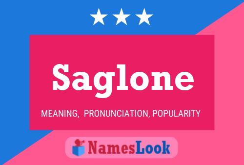 Saglone Name Poster