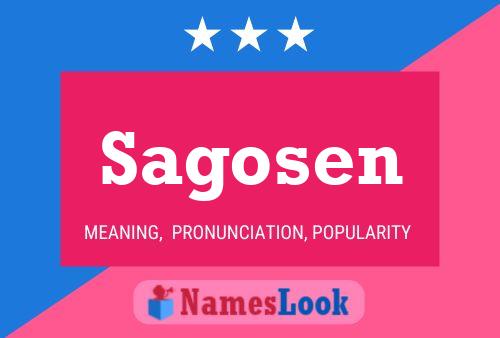 Sagosen Name Poster