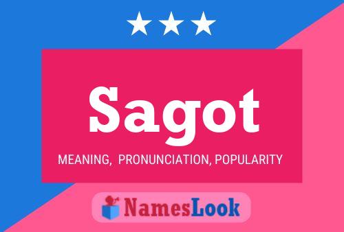 Sagot Name Poster