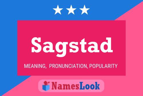 Sagstad Name Poster