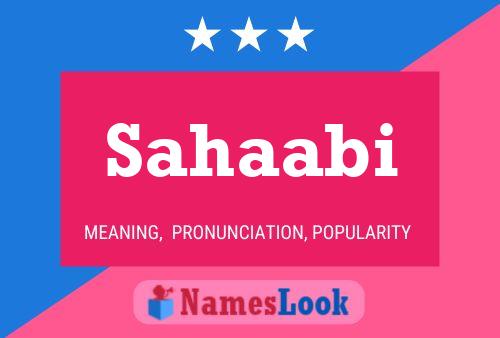 Sahaabi Name Poster