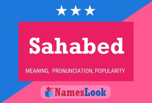 Sahabed Name Poster