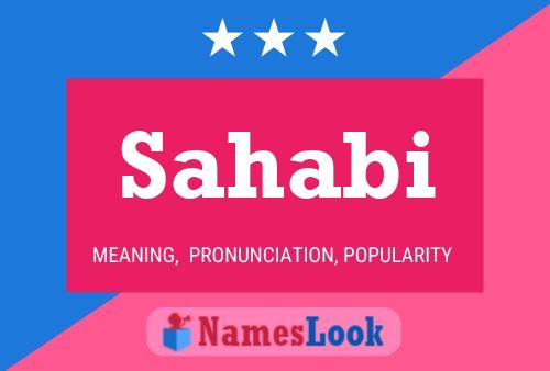 Sahabi Name Poster