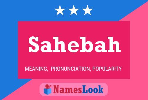 Sahebah Name Poster