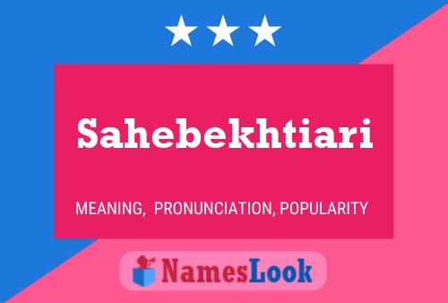 Sahebekhtiari Name Poster