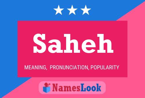 Saheh Name Poster