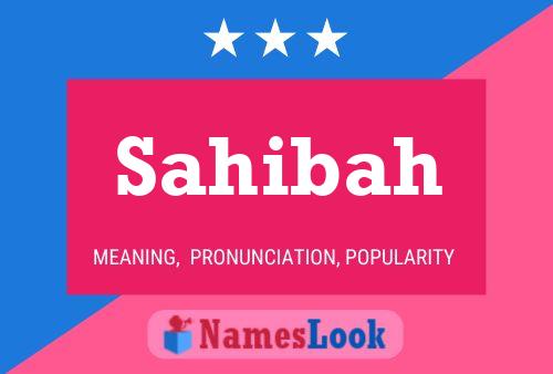 Sahibah Name Poster