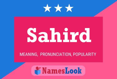 Sahird Name Poster