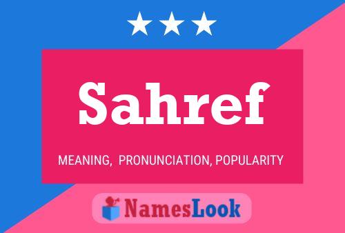 Sahref Name Poster