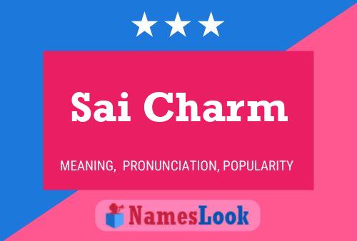 Sai Charm Name Poster