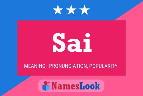 Sai Name Poster