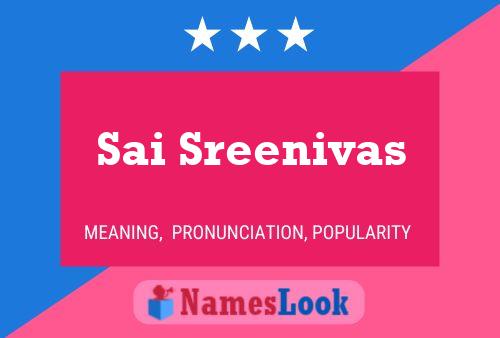 Sai Sreenivas Name Poster