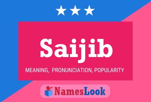 Saijib Name Poster