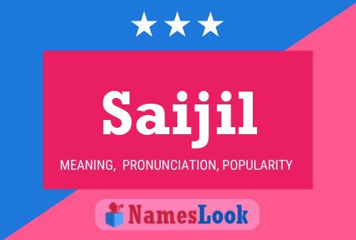 Saijil Name Poster