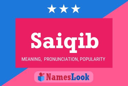 Saiqib Name Poster