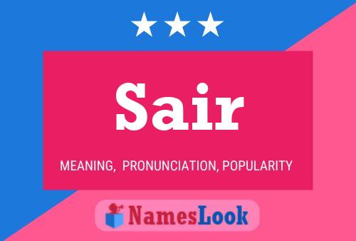 Sair Name Poster