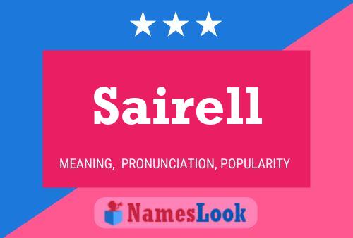 Sairell Name Poster