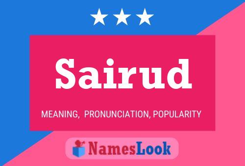 Sairud Name Poster