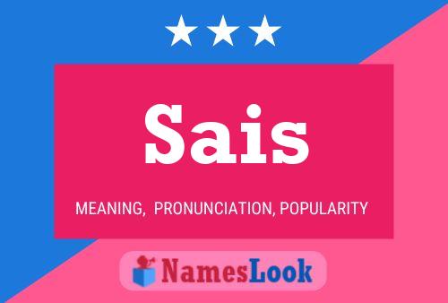 Sais Name Poster