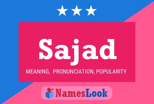 Sajad Name Poster