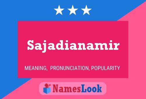 Sajadianamir Name Poster