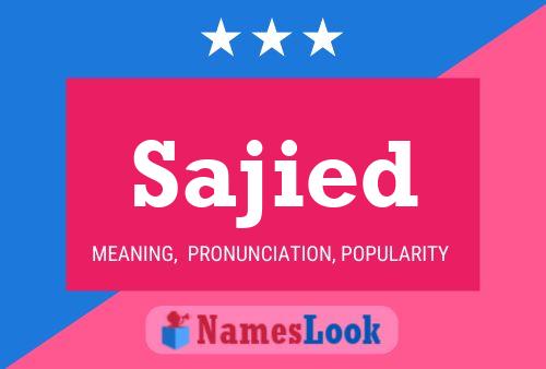 Sajied Name Poster