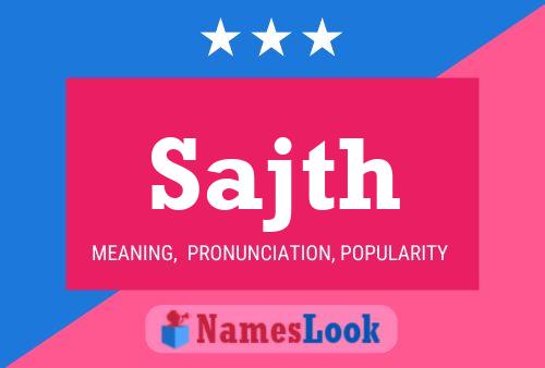 Sajth Name Poster