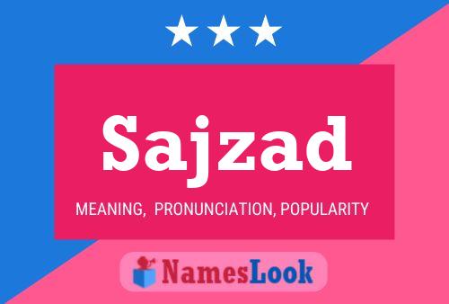 Sajzad Name Poster