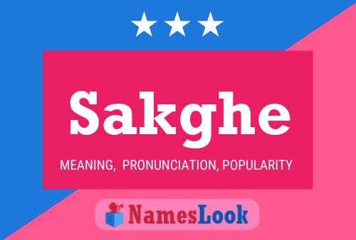 Sakghe Name Poster