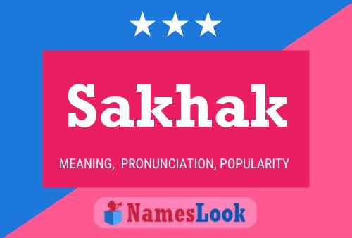 Sakhak Name Poster