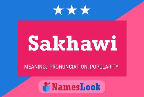 Sakhawi Name Poster