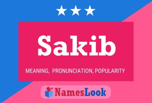 Sakib Name Poster