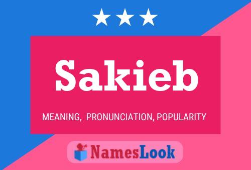 Sakieb Name Poster