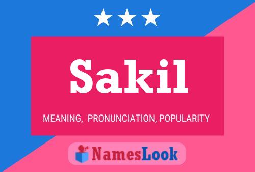 Sakil Name Poster