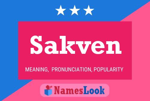 Sakven Name Poster