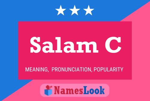 Salam C Name Poster