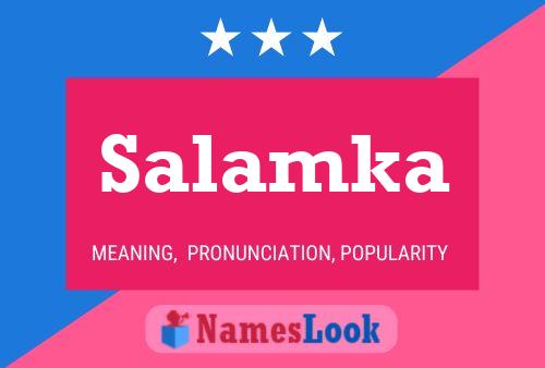 Salamka Name Poster