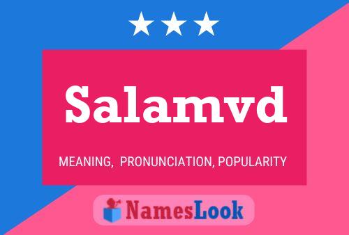 Salamvd Name Poster