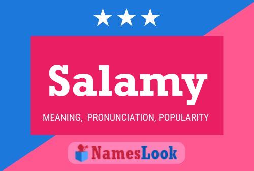 Salamy Name Poster