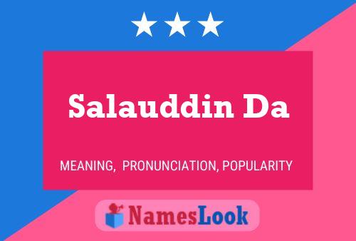 Salauddin Da Name Poster