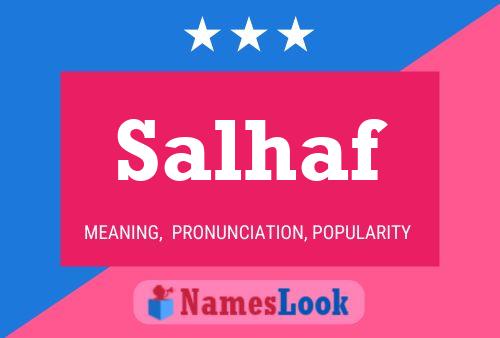 Salhaf Name Poster