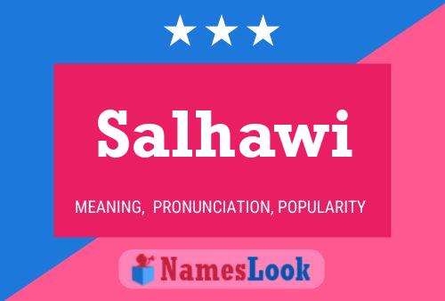 Salhawi Name Poster