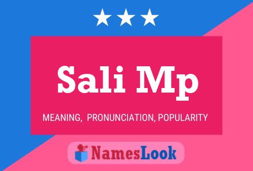 Sali Mp Name Poster