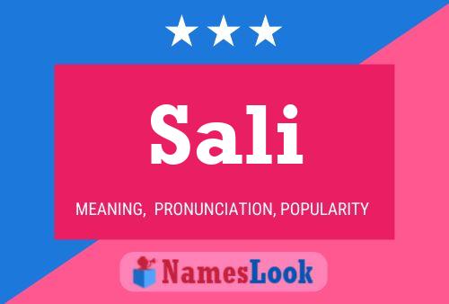 Sali Name Poster