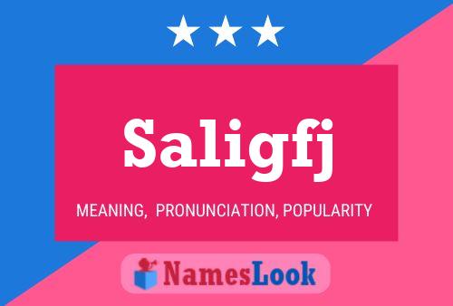 Saligfj Name Poster