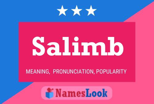 Salimb Name Poster