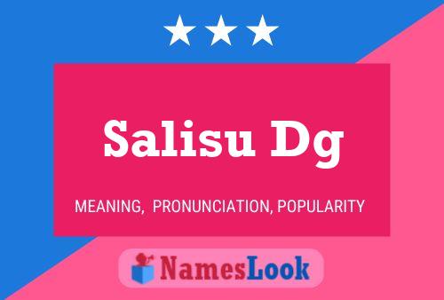 Salisu Dg Name Poster